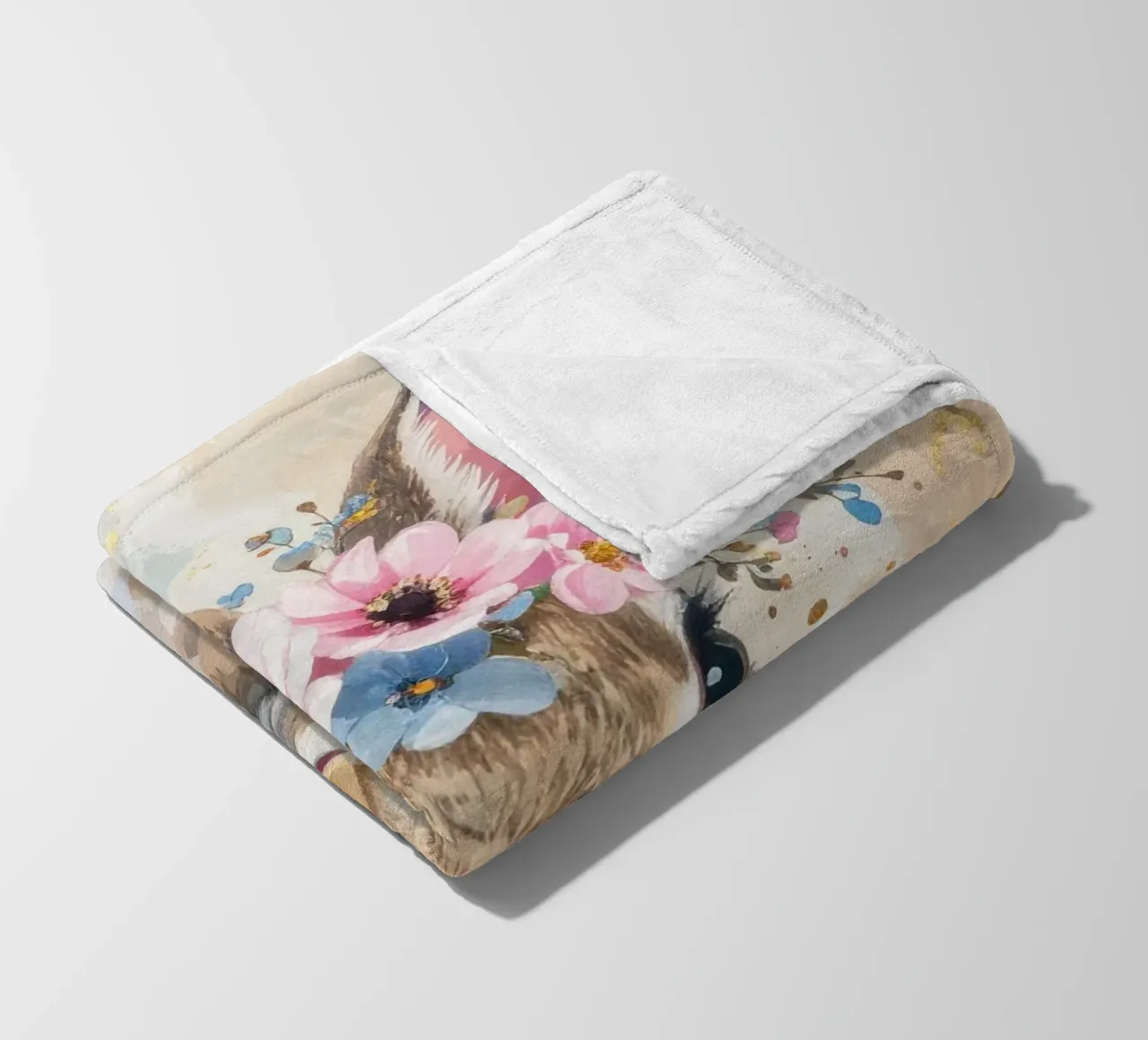 Il coniglio sognatore coperta in pile da Katalier (Kids)