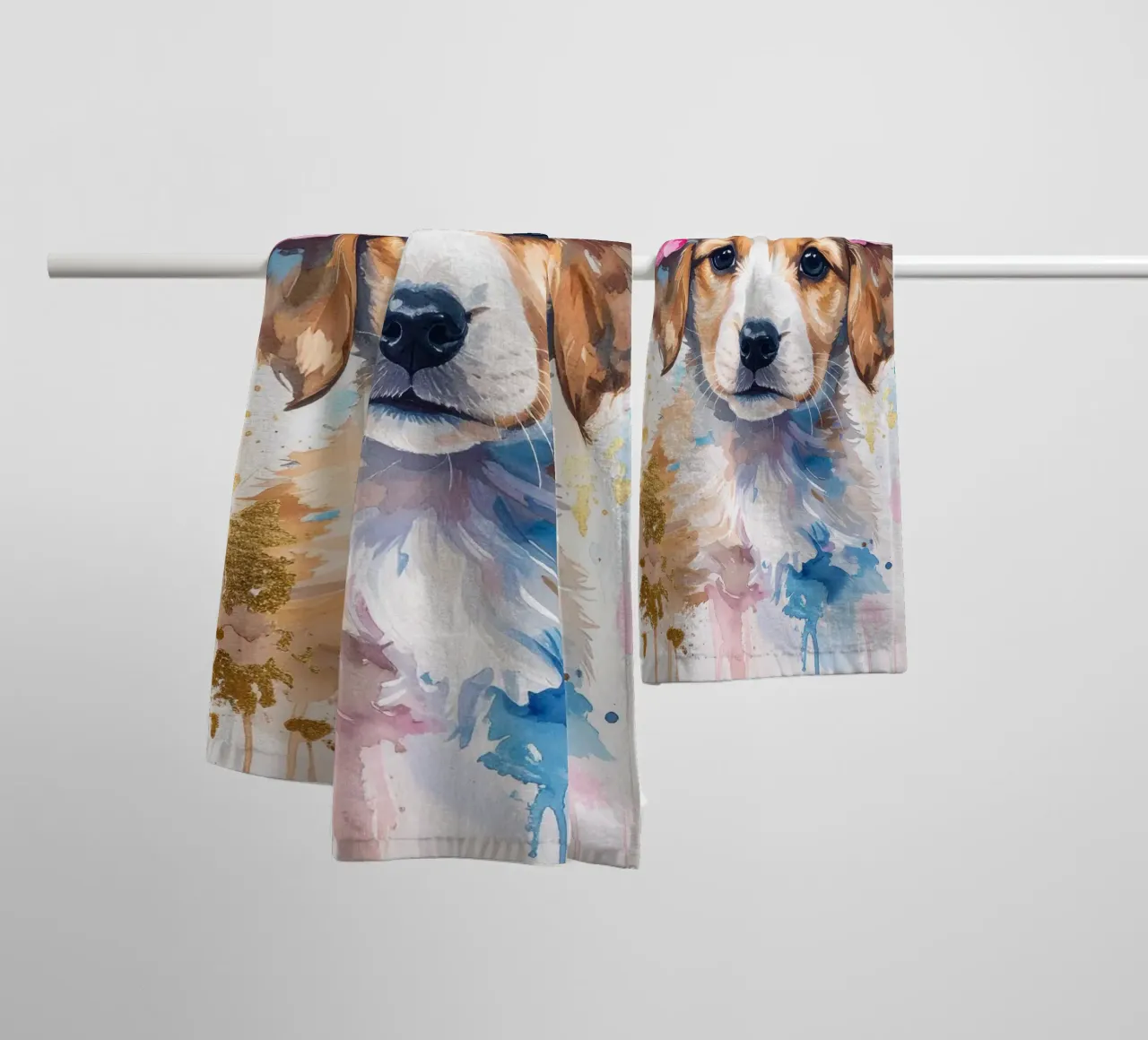 Il cucciolo sognatore asciugamano da bagno da Katalier (Kids)