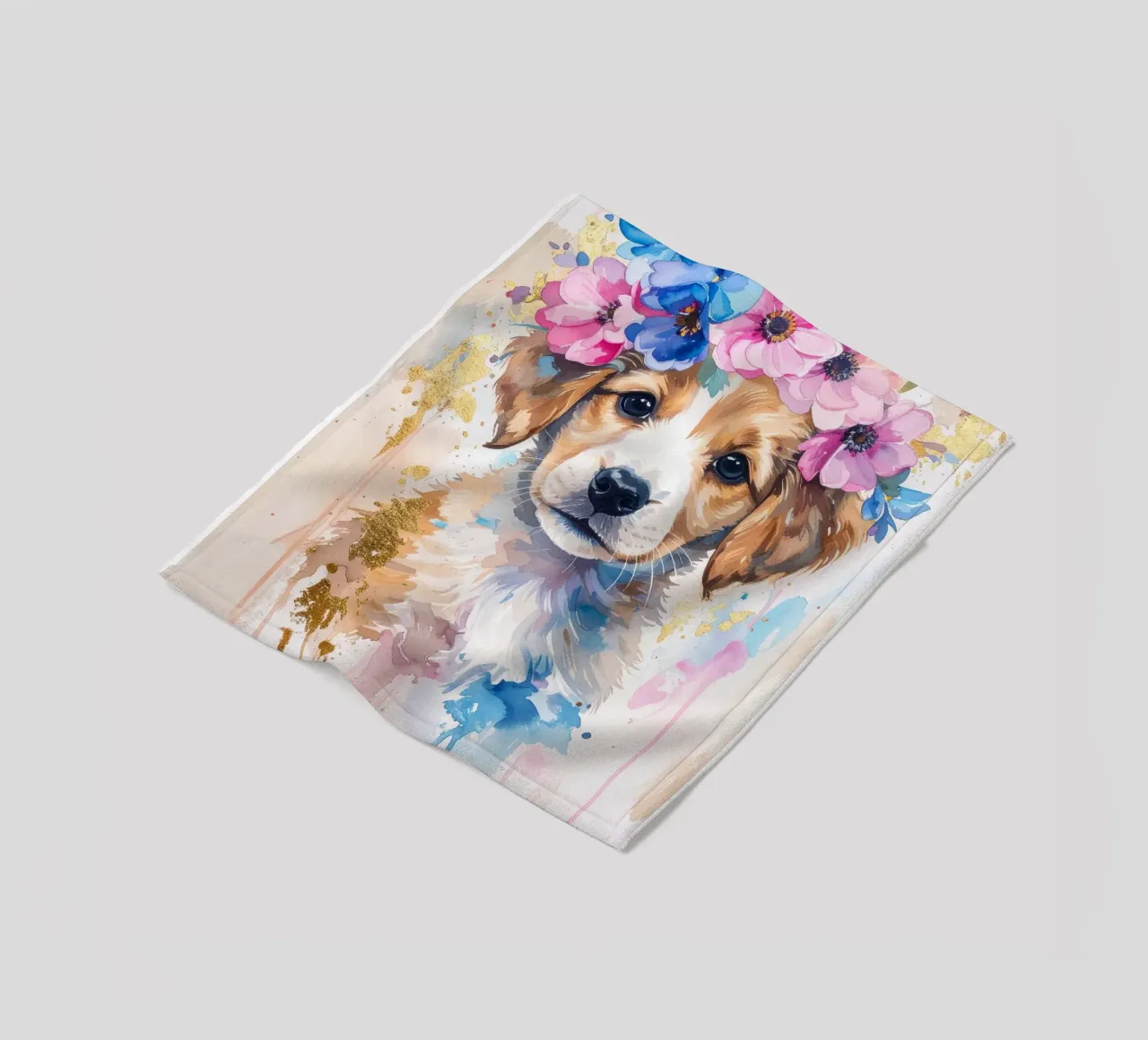 Il cucciolo sognatore coperta in pile da Katalier (Kids)