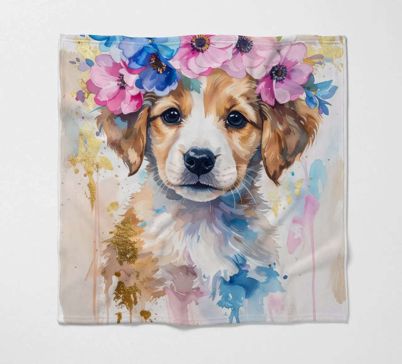 Il cucciolo sognatore coperta in pile da Katalier (Kids)