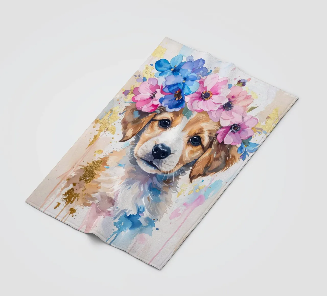 Il cucciolo sognatore coperta in pile da Katalier (Kids)