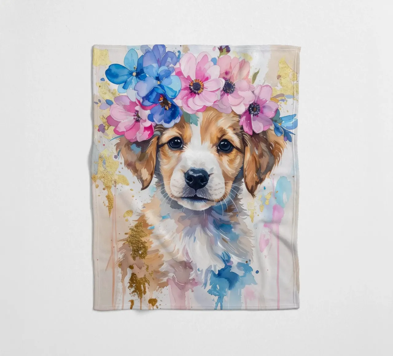 Il cucciolo sognatore coperta in pile da Katalier (Kids)