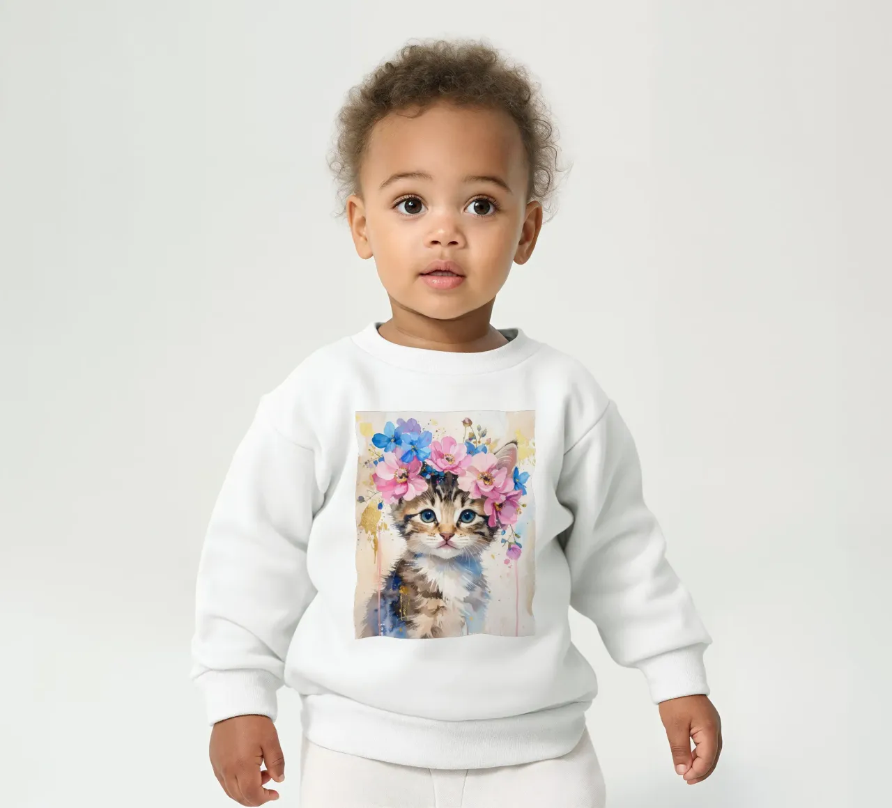 Il gattino sognatore felpa neonato da Katalier (Kids)