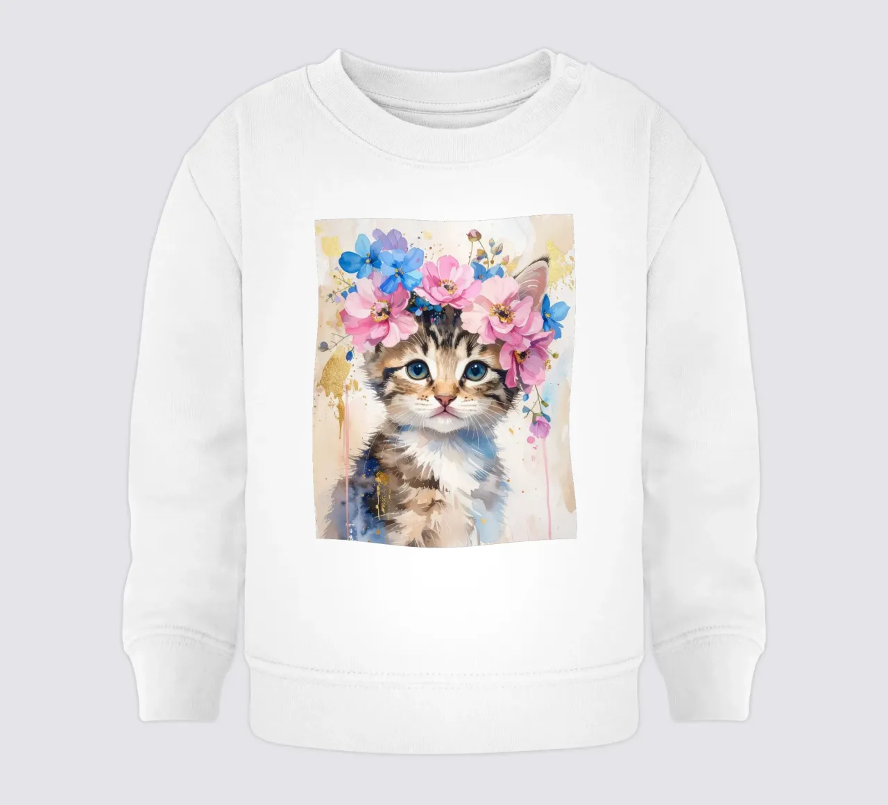 Il gattino sognatore felpa neonato da Katalier (Kids)