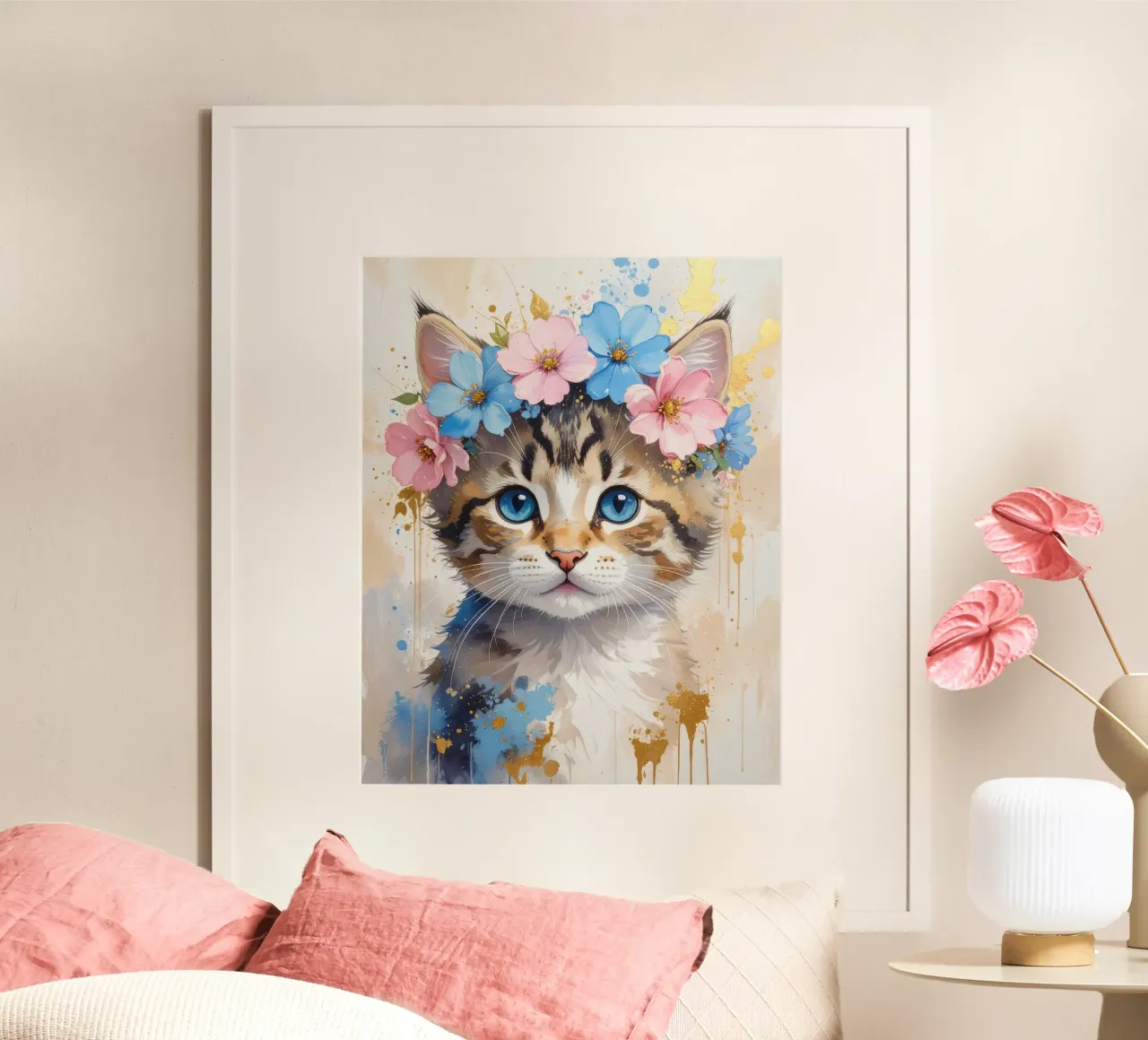 Il gattino sognatore carta hahnemühle da Katalier (Kids)