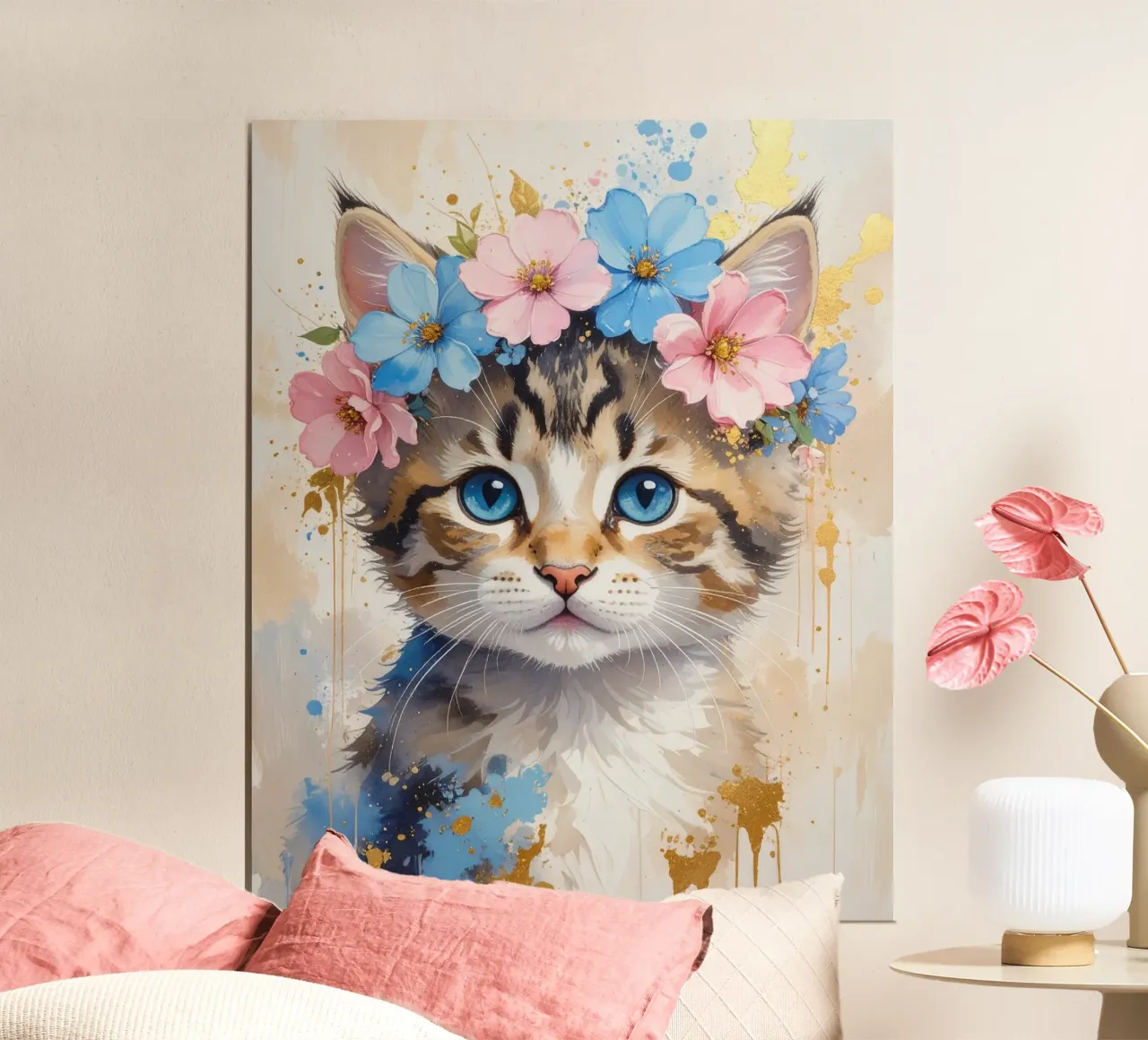 Il gattino sognatore carta hahnemühle da Katalier (Kids)