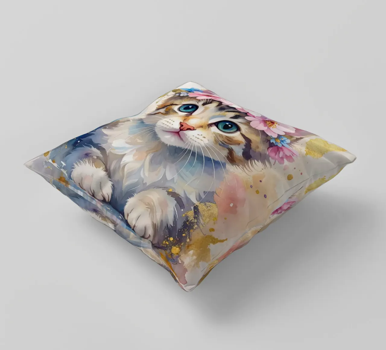 Il gattino sognatore cuscino da Katalier (Kids)
