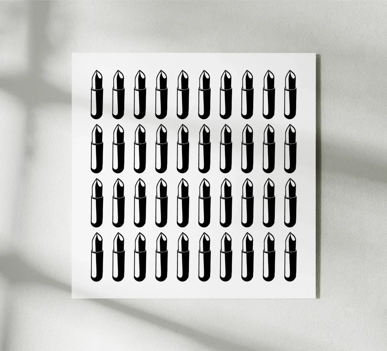 LIPSTICK FEVER plexiglass da Grey Aaren