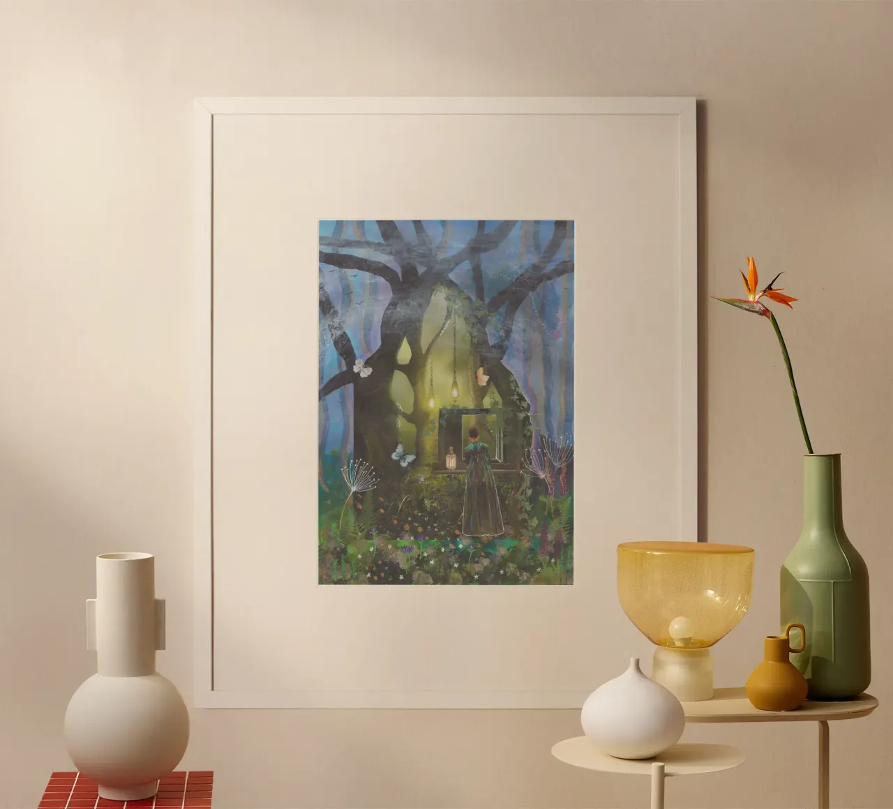 magischer Hexenwald poster da Blattwerkzauber