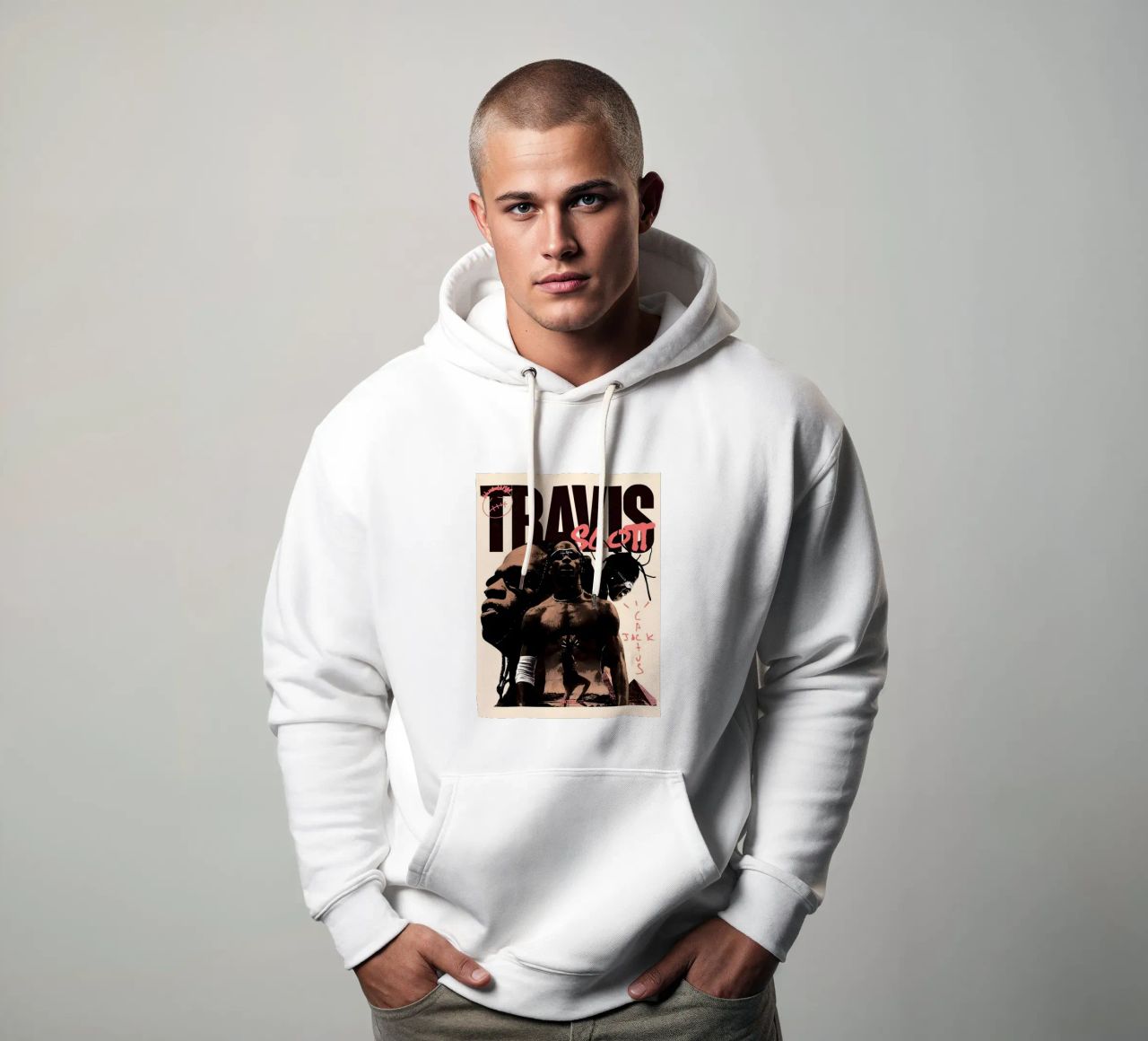 Travis Scott 19 felpa con cappuccio da music soul