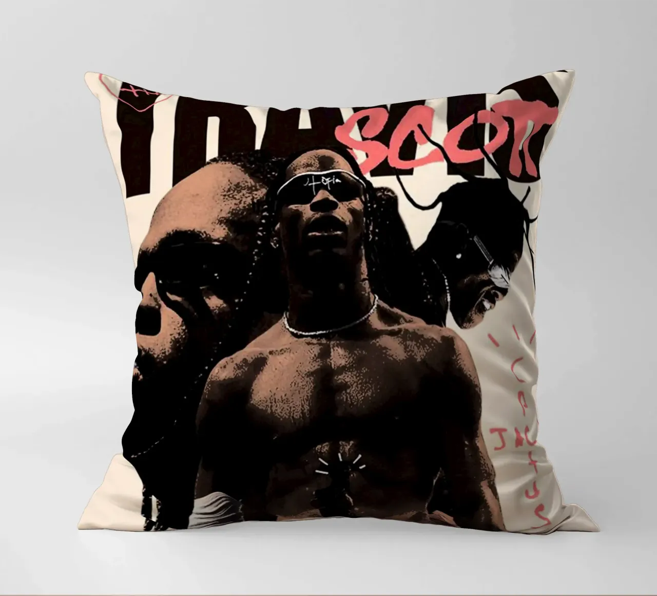 Travis Scott 19 cuscino da music soul
