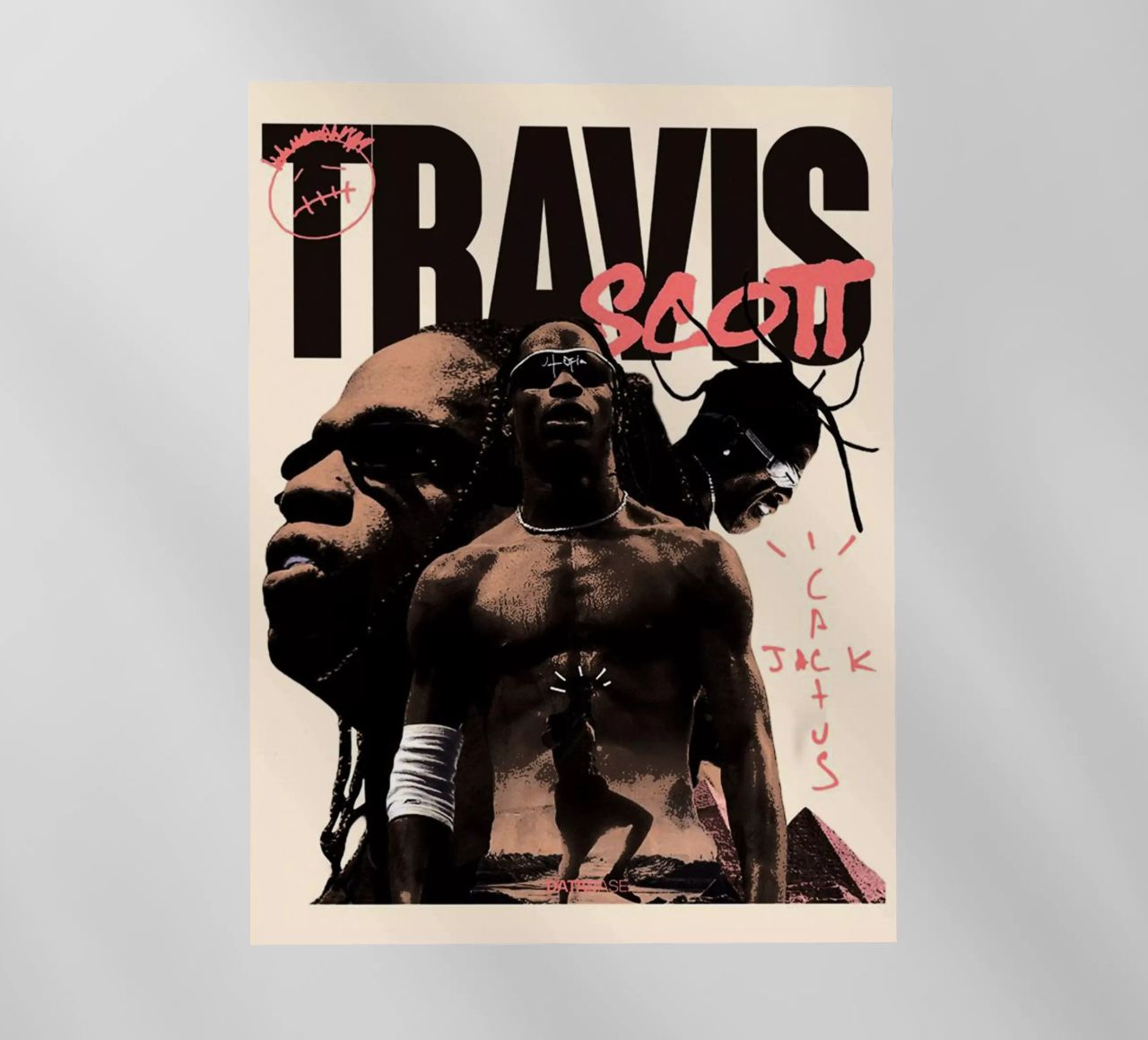 Travis Scott 19 pellicola backlit da music soul