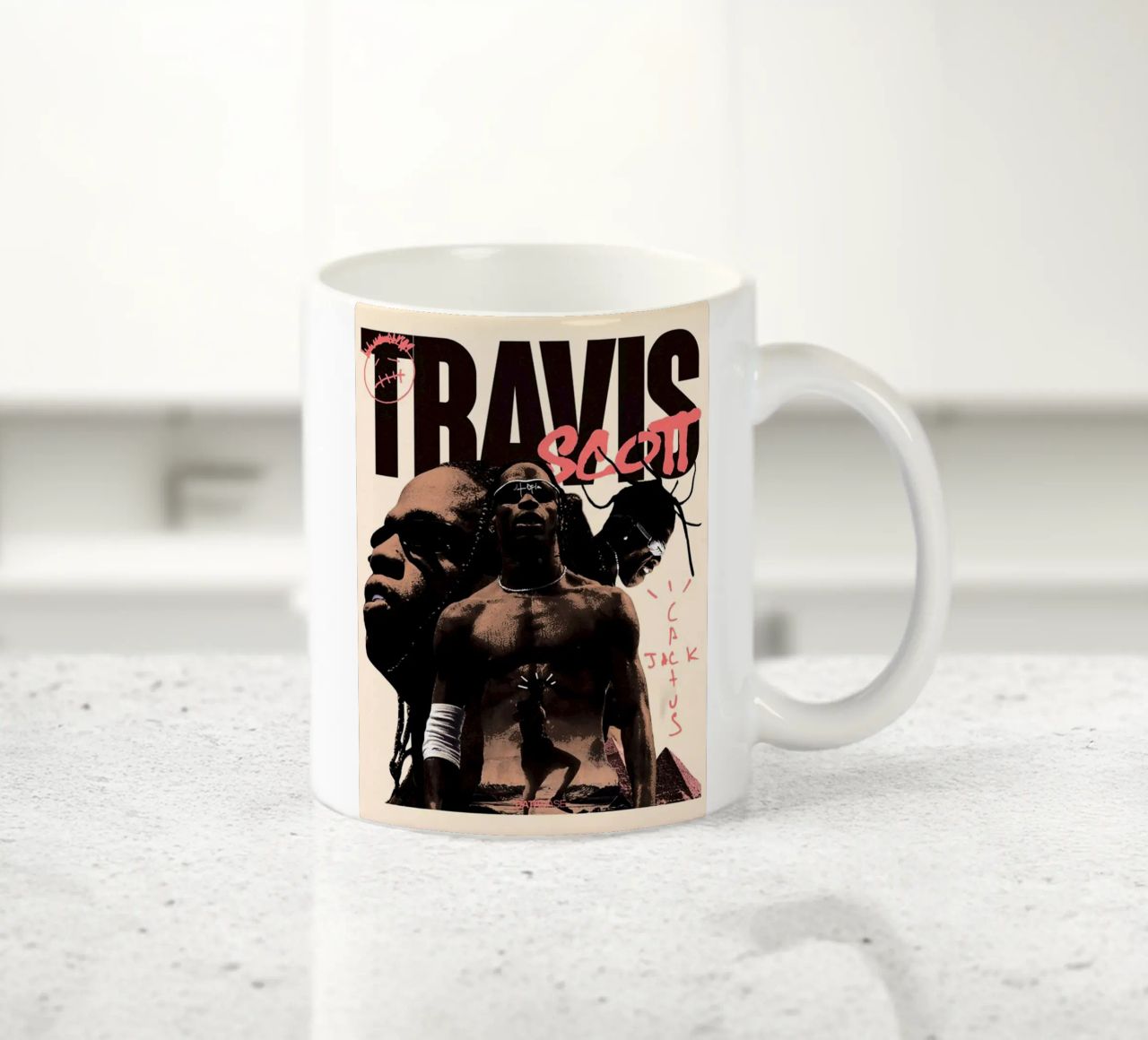 Travis Scott 19 tazza in ceramica da music soul