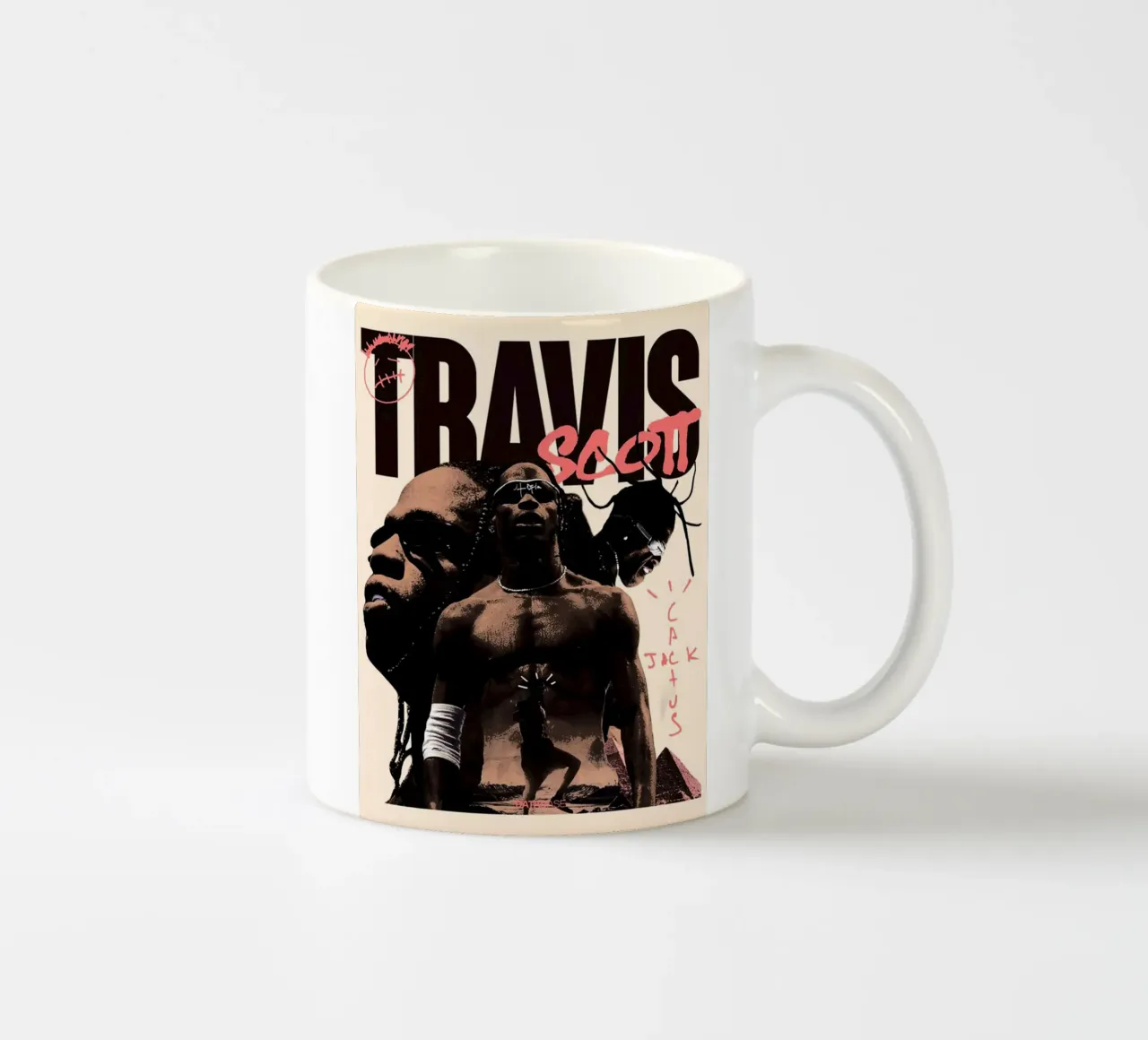 Travis Scott 19 keramische mok van music soul