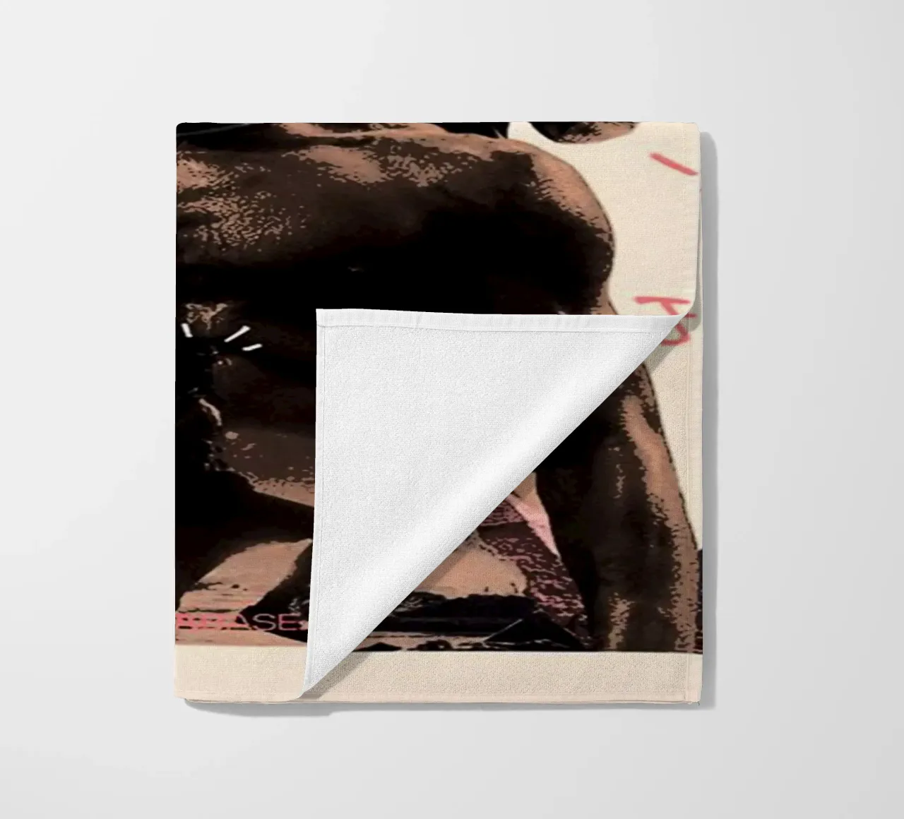 Travis Scott 19 beach towel by music soul