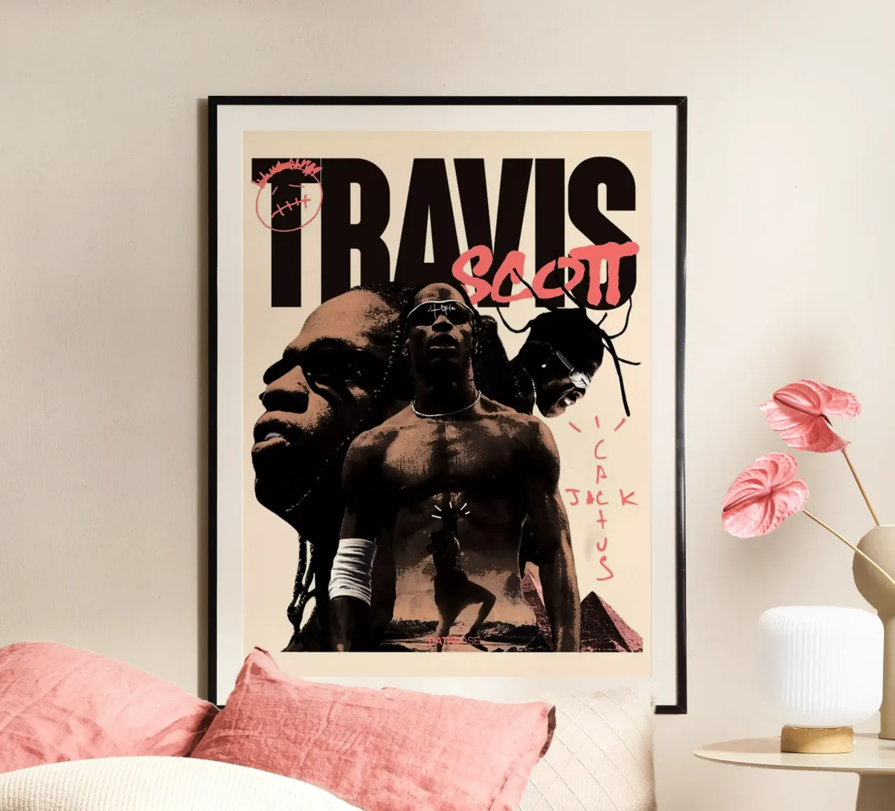 Travis Scott 19 carta hahnemühle da music soul