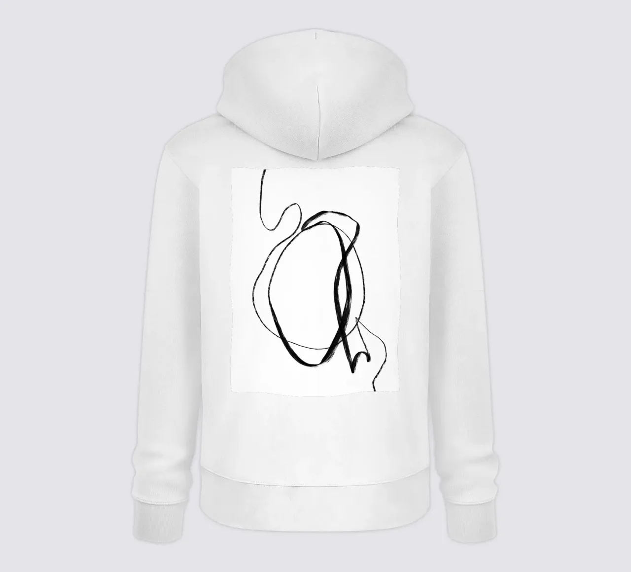 Circle Two felpa con cappuccio da Studio B