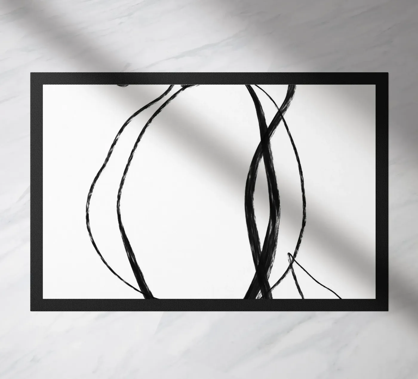 Circle Two deurmat van Studio B