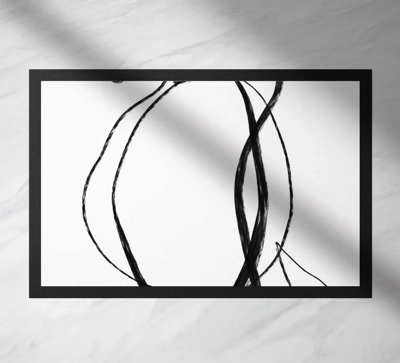 Circle Two Fußmatte von Studio B