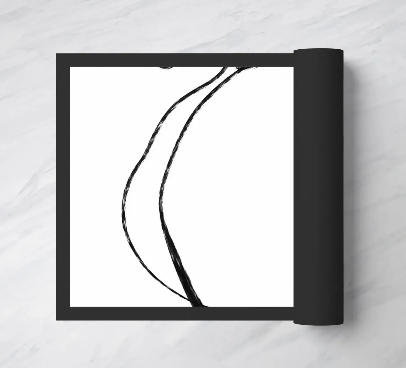 Circle Two deurmat van Studio B
