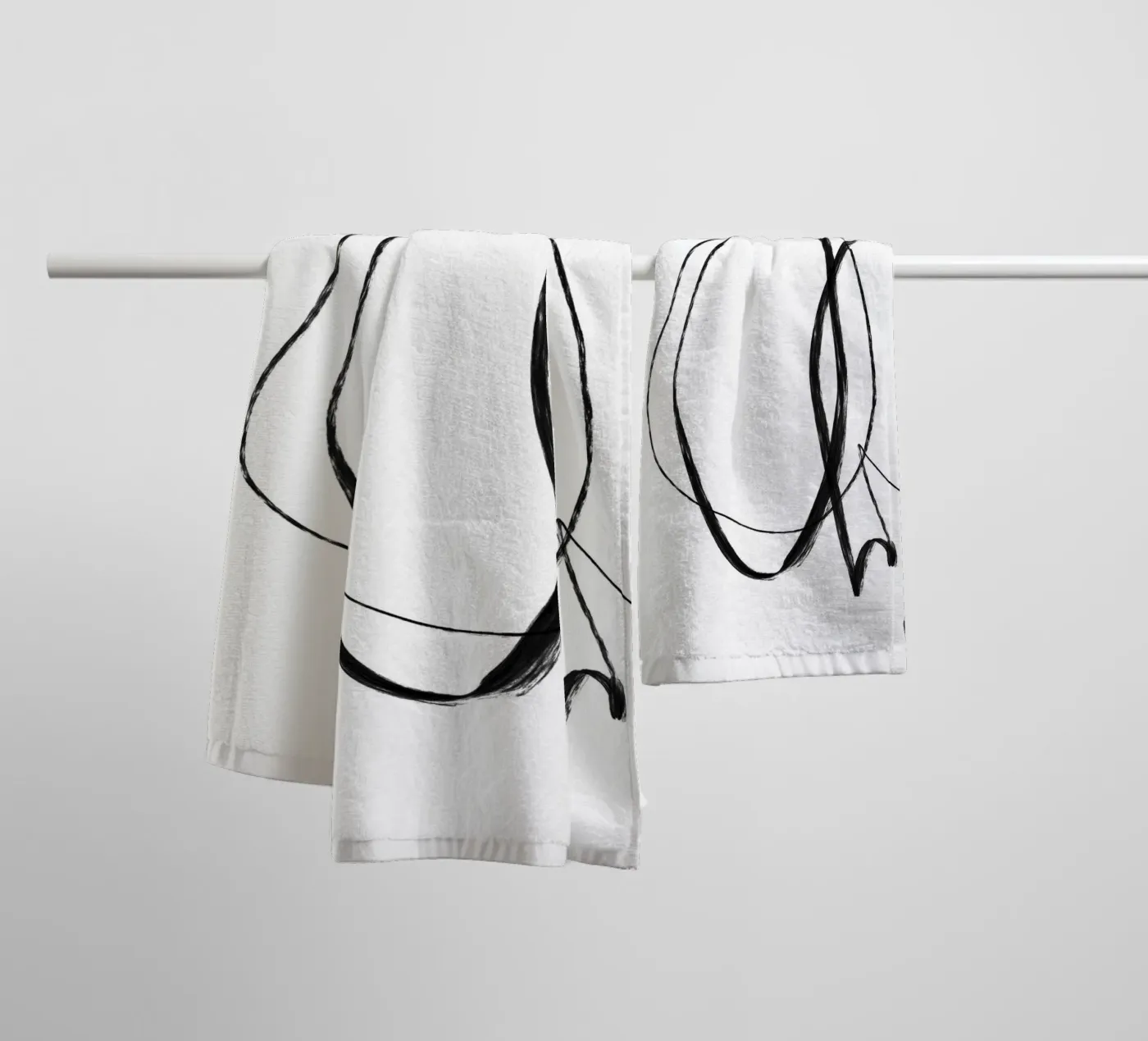 Circle Two towel by Studio B