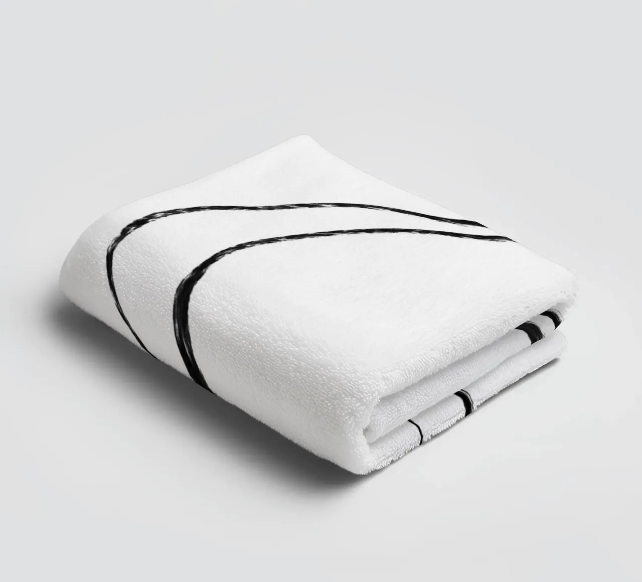 Circle Two towel by Studio B