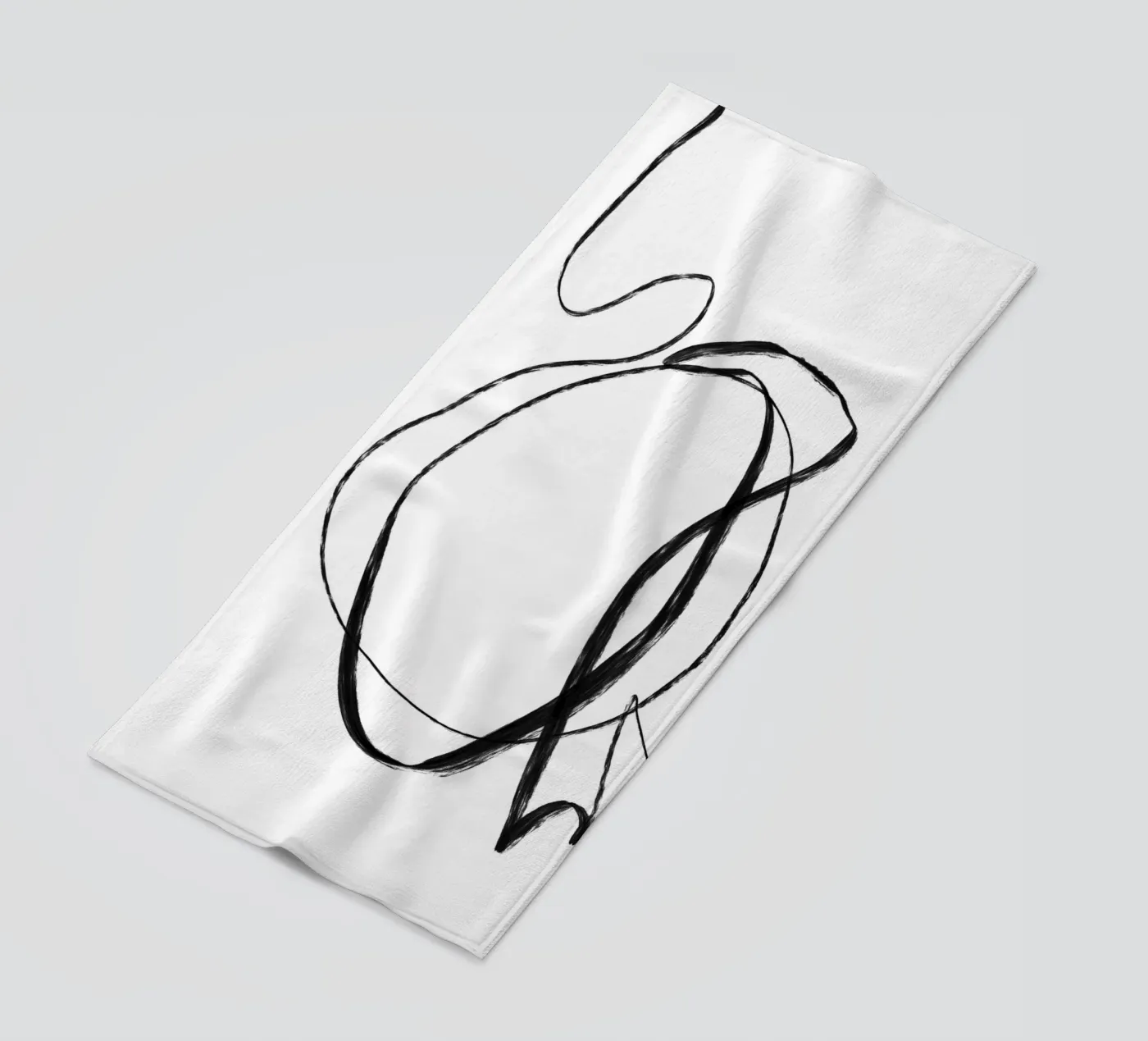 Circle Two Strandtuch von Studio B