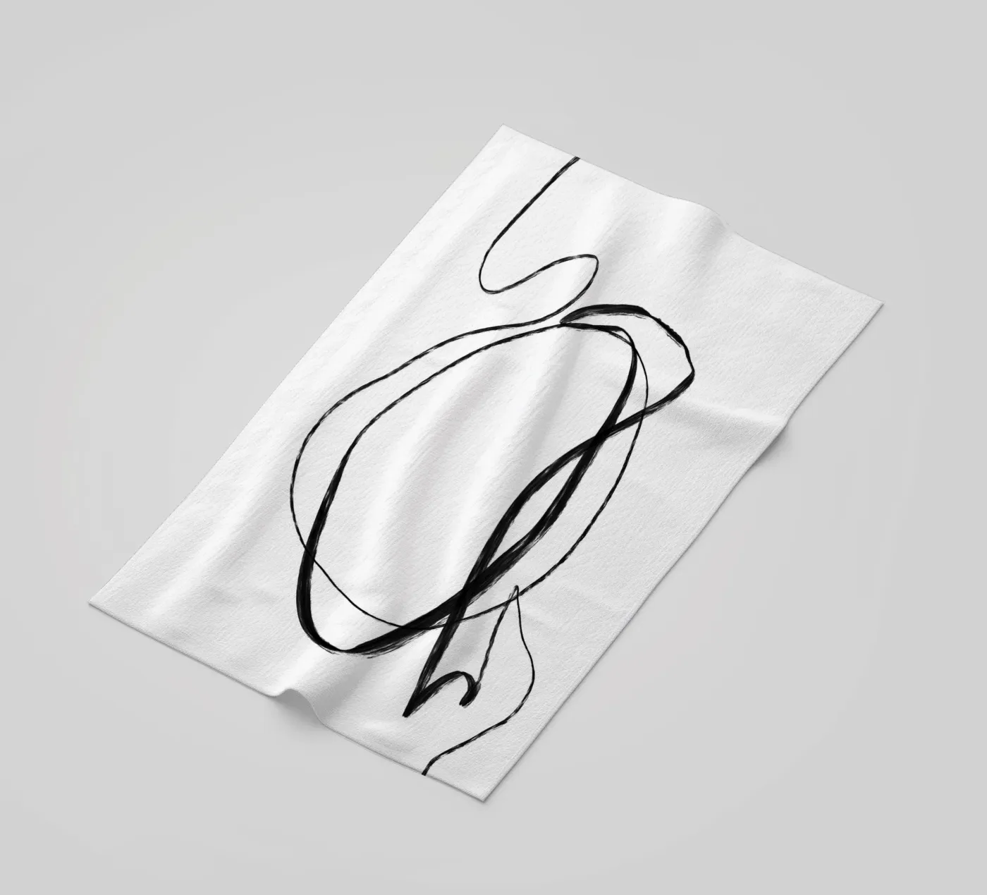 Circle Two Strandtuch von Studio B