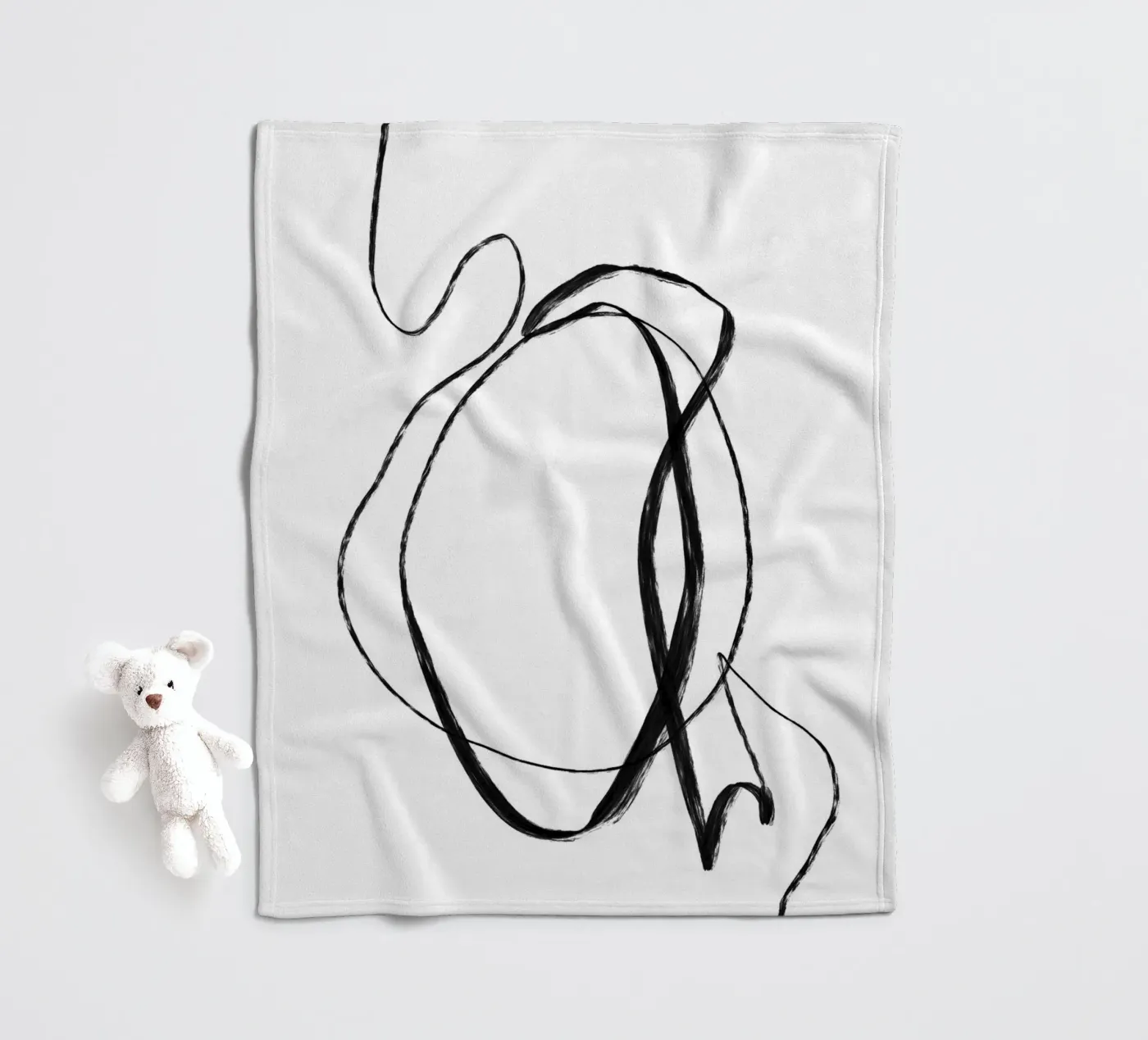 Circle Two Fleecedecke von Studio B