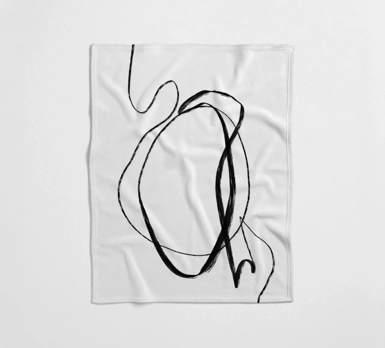 Circle Two coperta in pile da Studio B