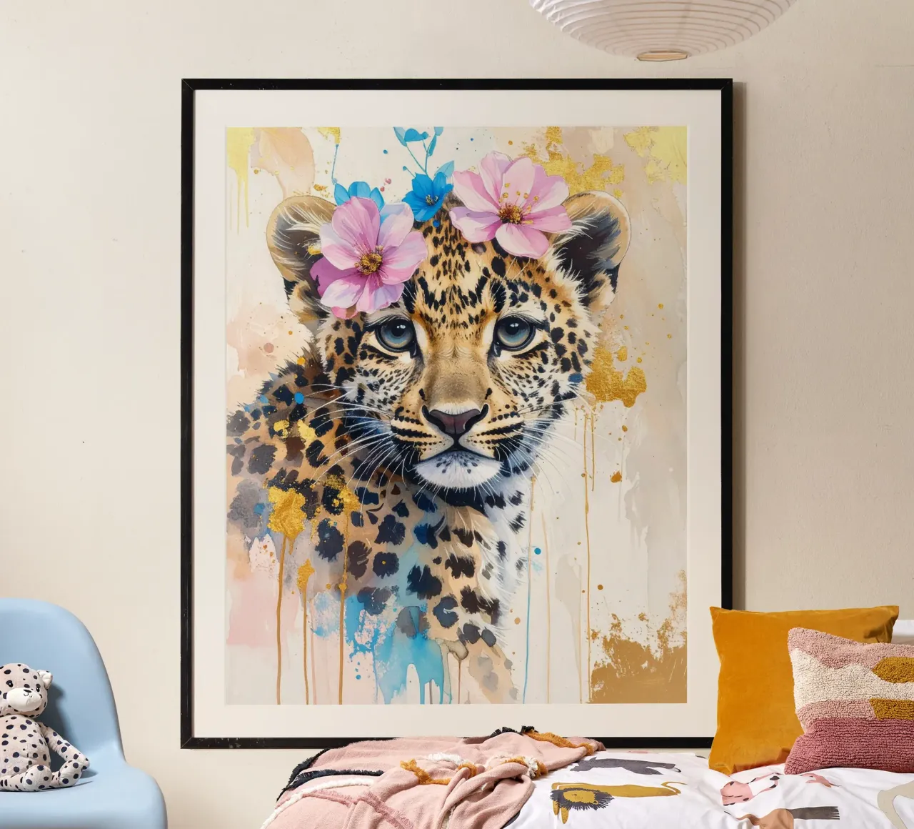 Die verträumte Leopardin Hahnemühle von Katalier (Kids)