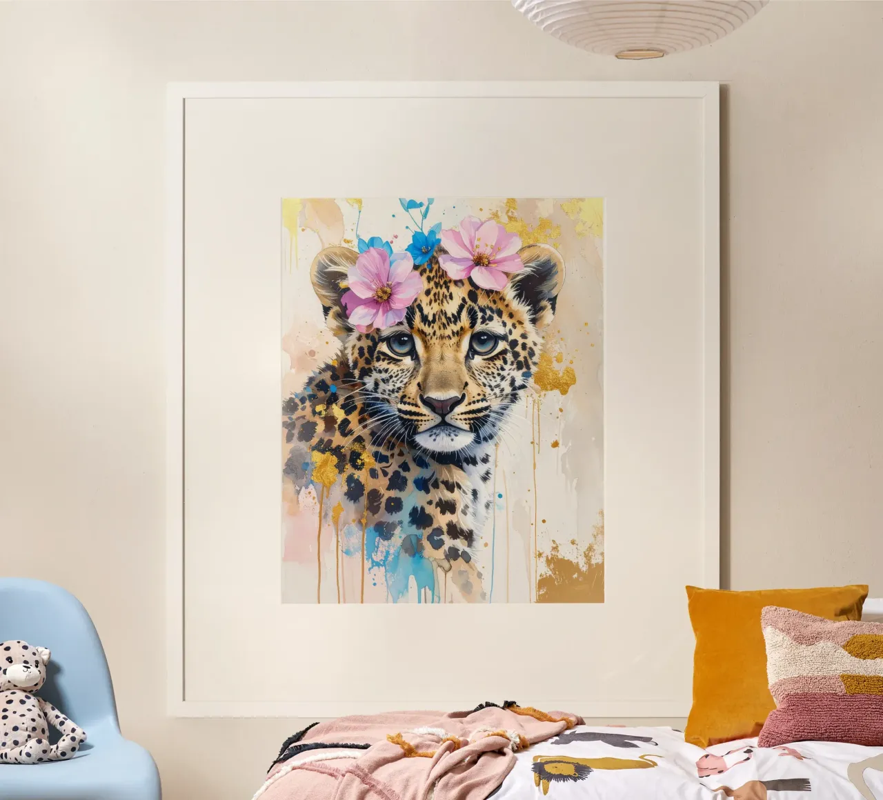 Die verträumte Leopardin Hahnemühle von Katalier (Kids)