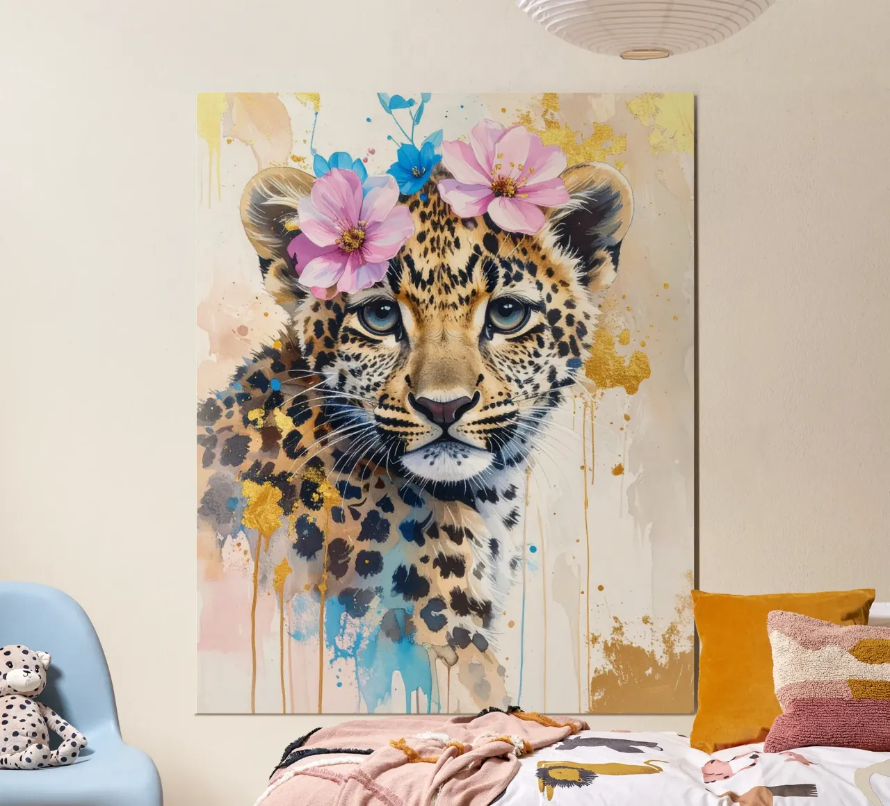 Die verträumte Leopardin Hahnemühle von Katalier (Kids)