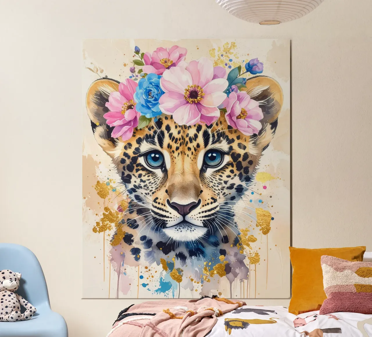 Die verträumte kleine Leopardin Hahnemühle von Katalier (Kids)