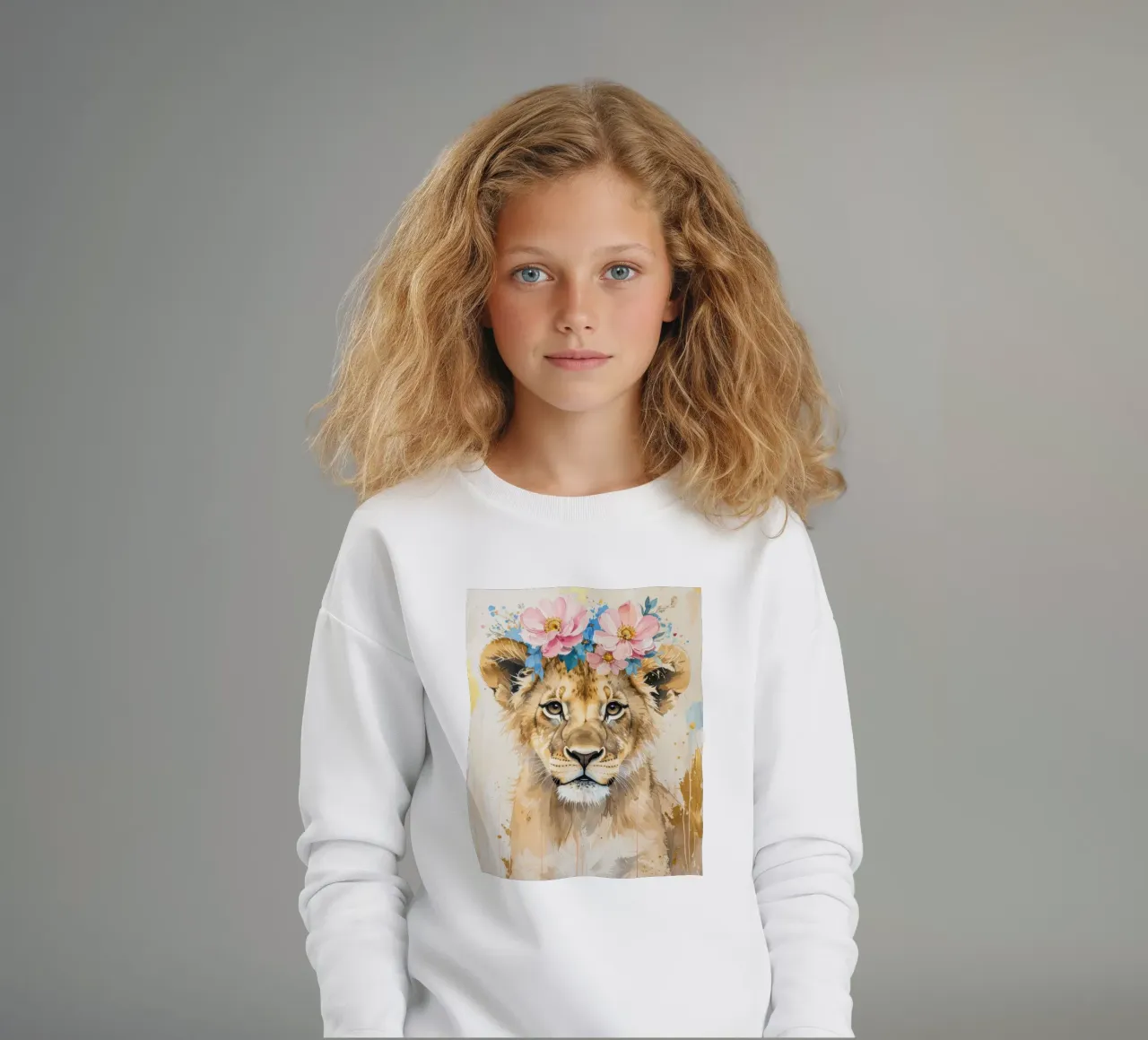 Il piccolo leone sognatore felpa bambino da Katalier (Kids)