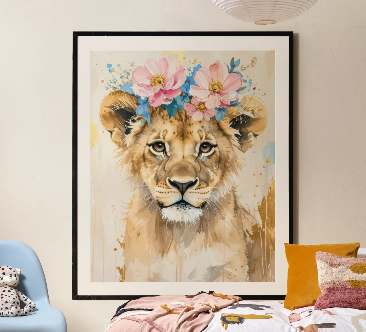 Il piccolo leone sognatore poster da Katalier (Kids)