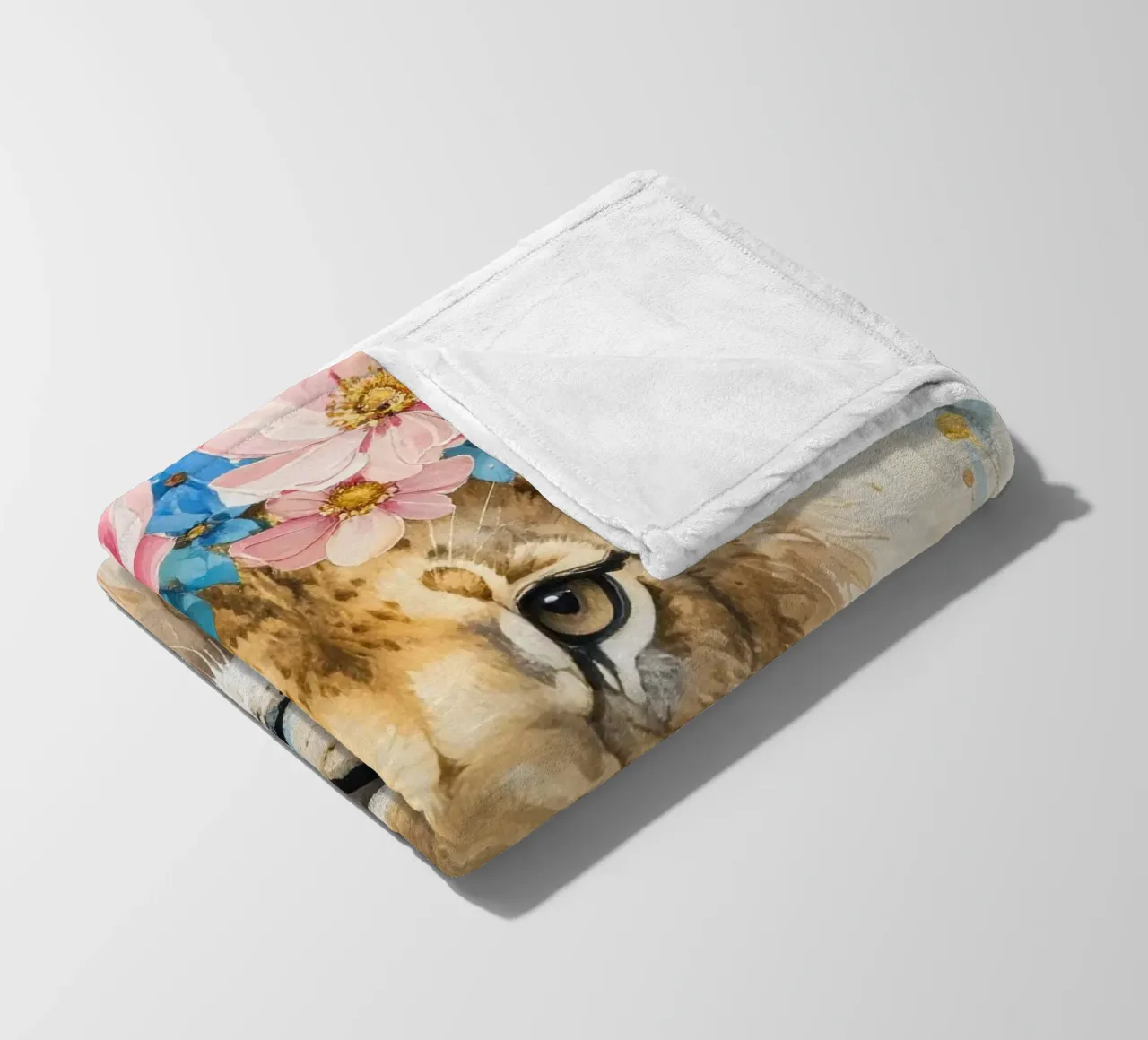 Il piccolo leone sognatore coperta in pile da Katalier (Kids)