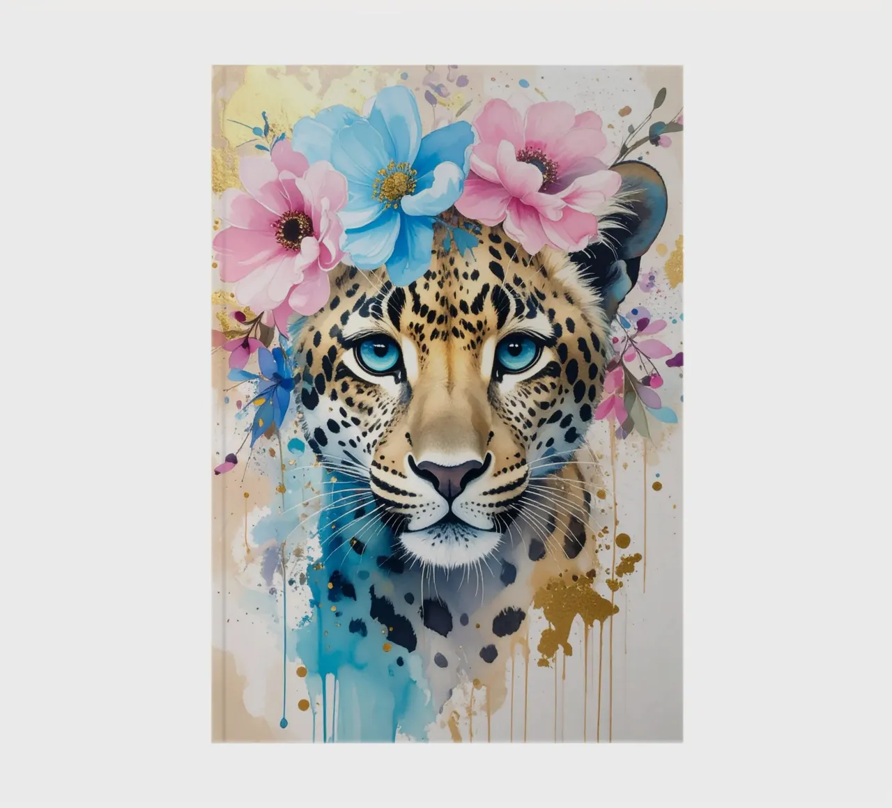 The dreamy leopardess notebook by Katalier (Kids)
