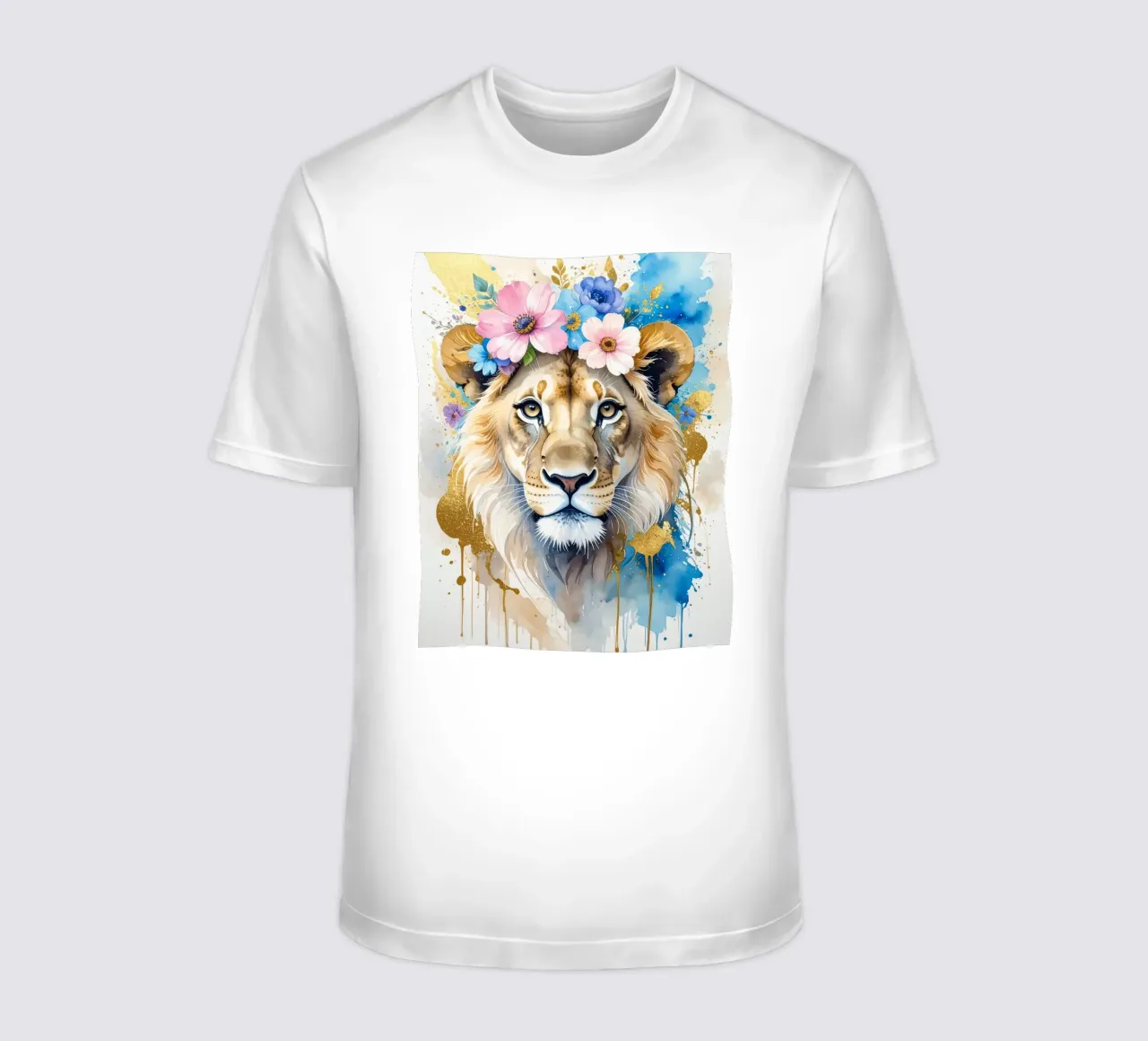 Il leone sognatore t-shirt da Katalier (Kids)
