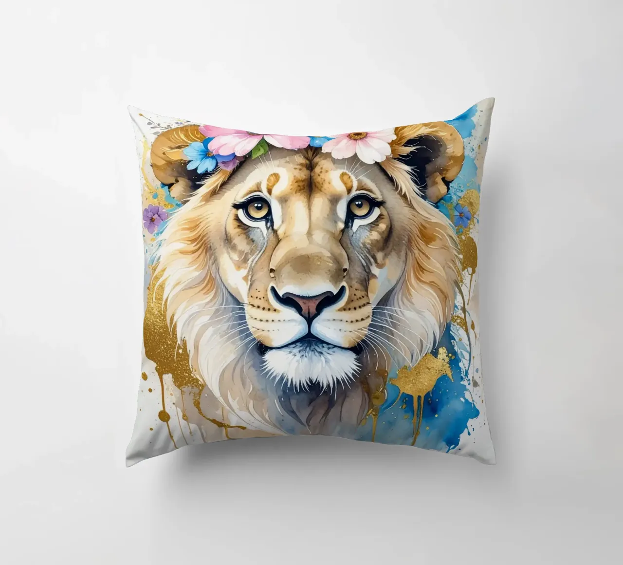 Il leone sognatore cuscino da Katalier (Kids)