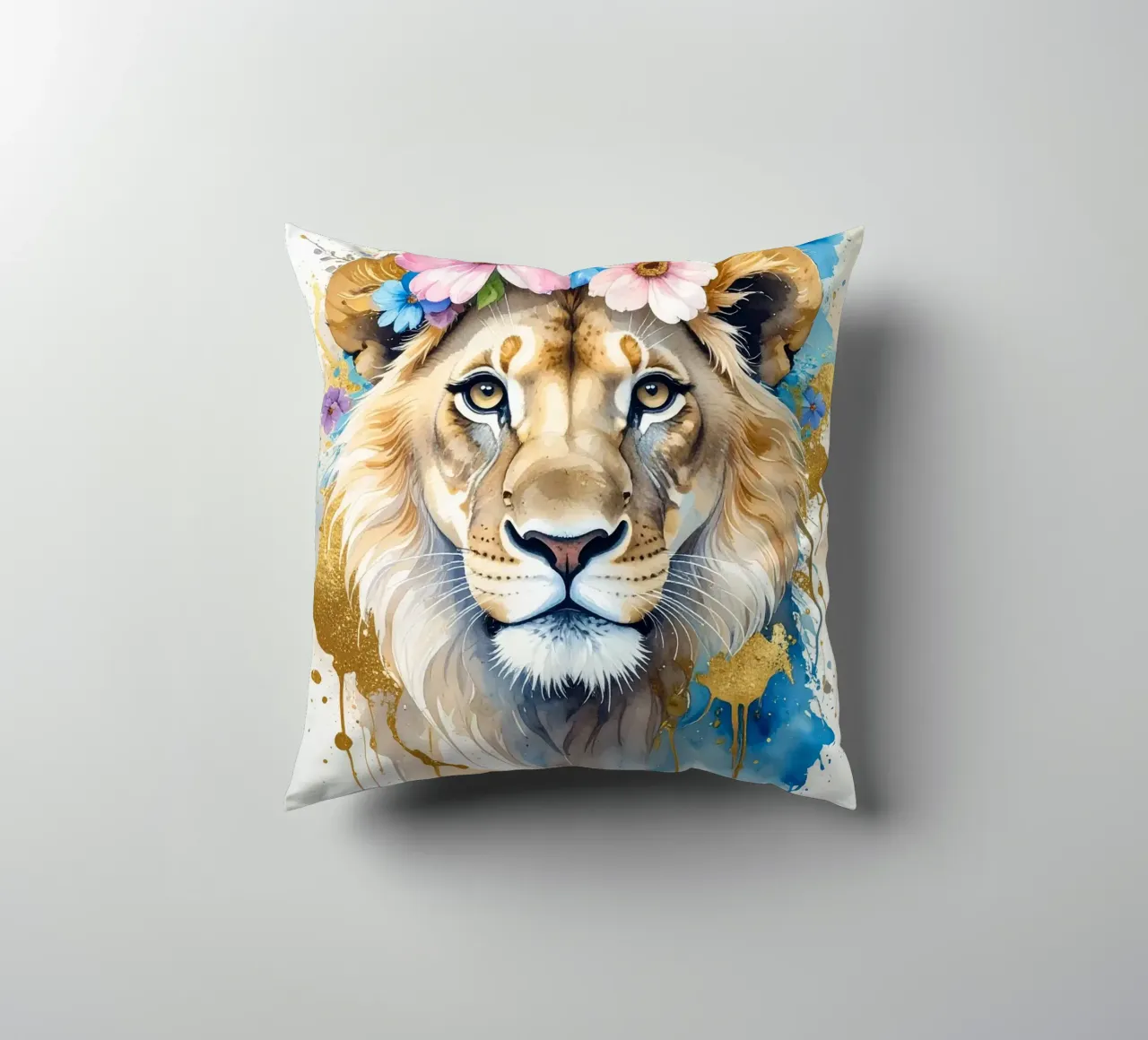 Il leone sognatore cuscino da Katalier (Kids)