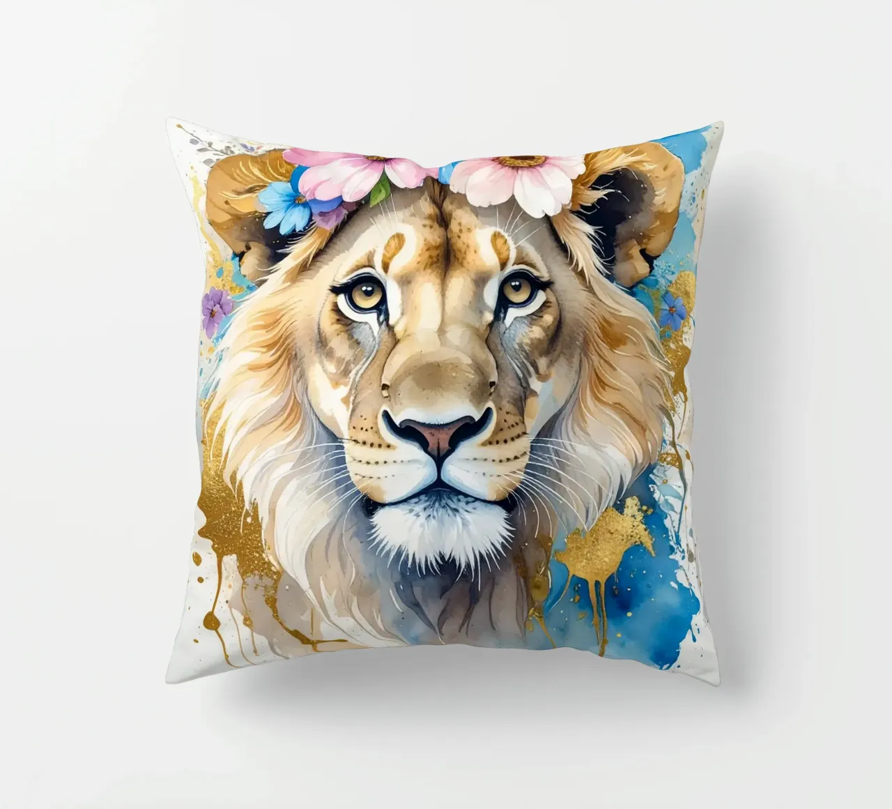 Il leone sognatore cuscino da Katalier (Kids)