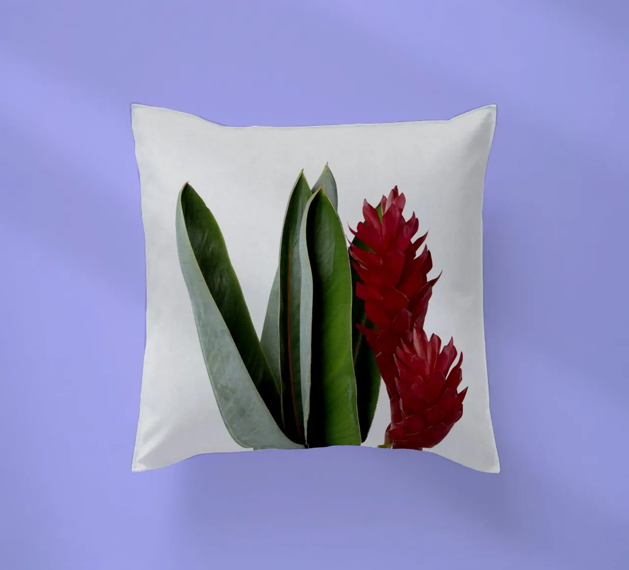 Fiore rosso cuscino da Orara Studio