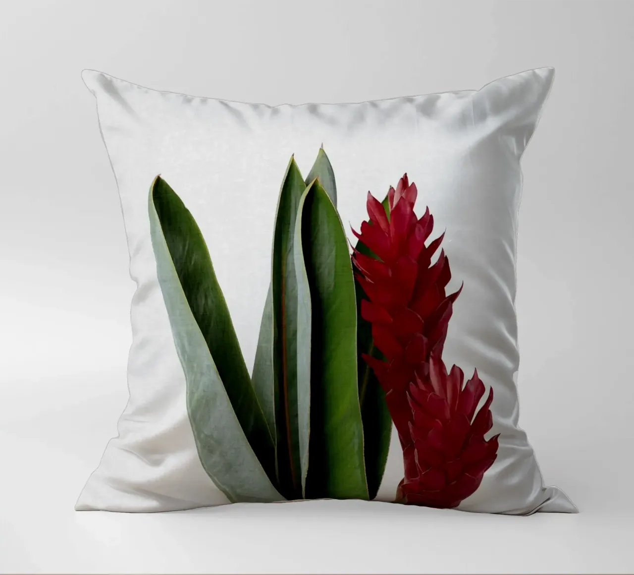 Fiore rosso cuscino da Orara Studio