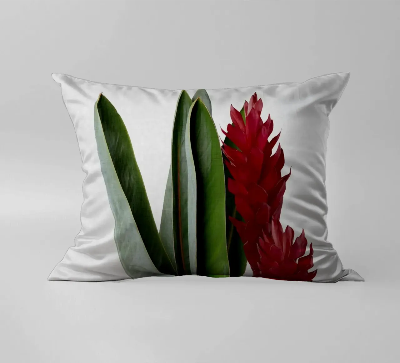 Fiore rosso cuscino da Orara Studio