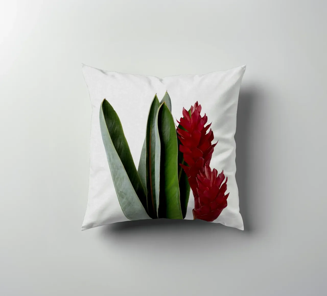 Fiore rosso cuscino da Orara Studio
