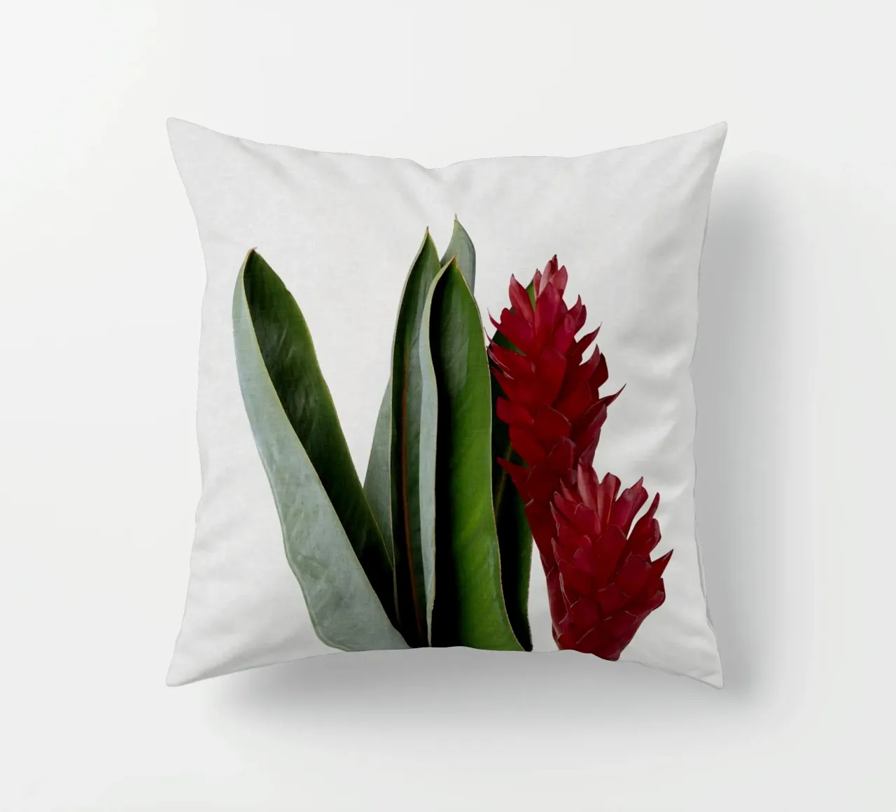 Fiore rosso cuscino da Orara Studio