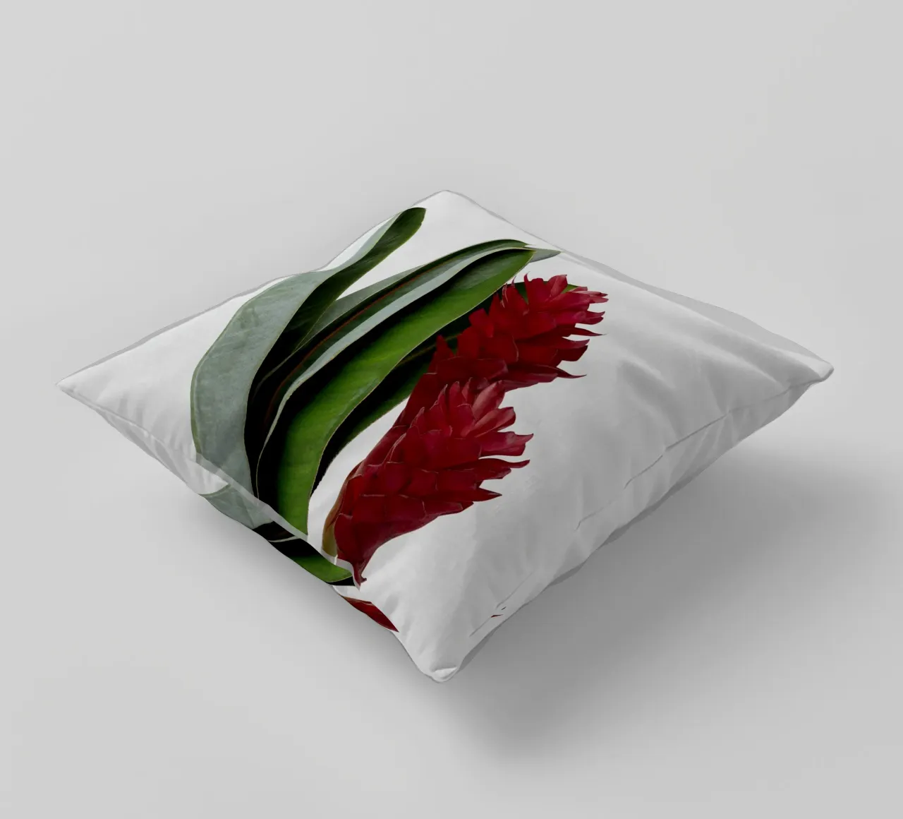 Fiore rosso cuscino da Orara Studio