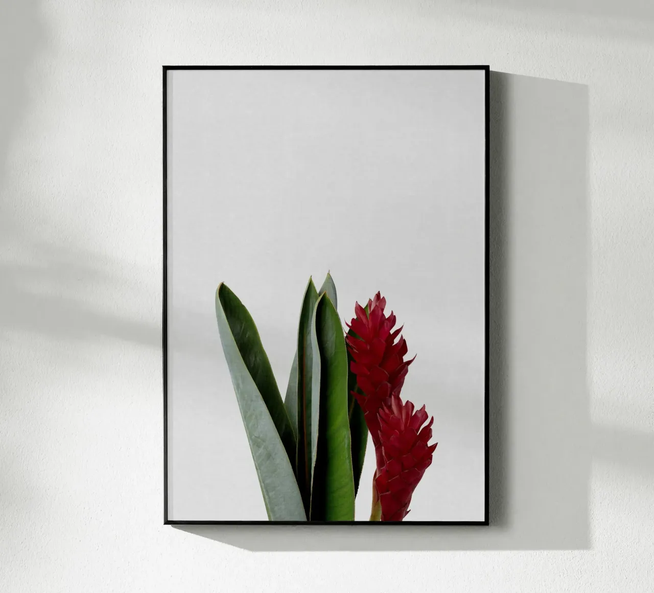 Flor roja metacrilato de Orara Studio