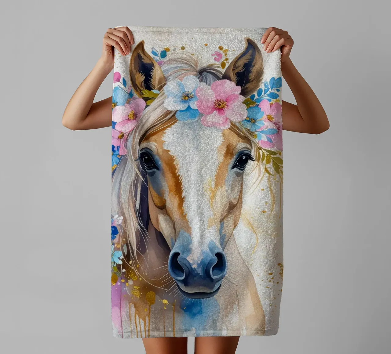 Das verträumte Pferd Handtuch von Katalier (Kids)